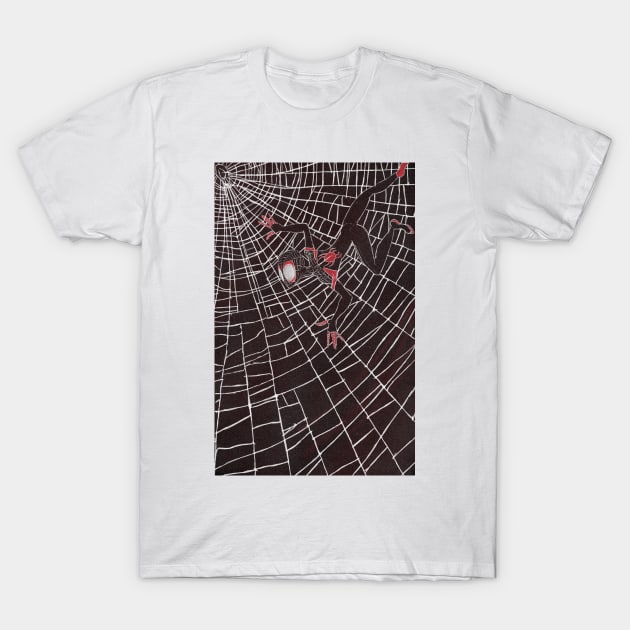 Miles web verse T-Shirt by Uwaki